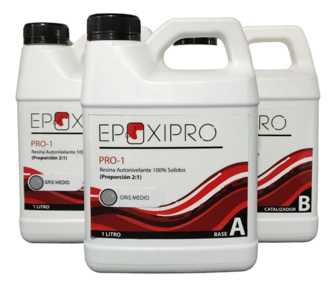 Resina Epóxica Pro-1 100% Solidos ( 3 L) - Epoxipro