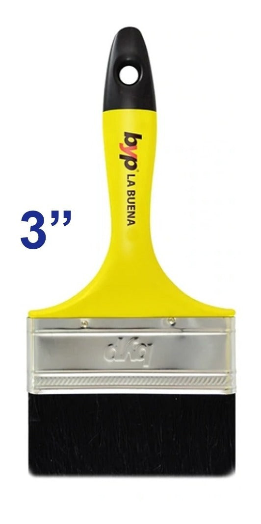Brocha La Buena 3 Pulgadas - Byp (cerda Natural) 1 Pza