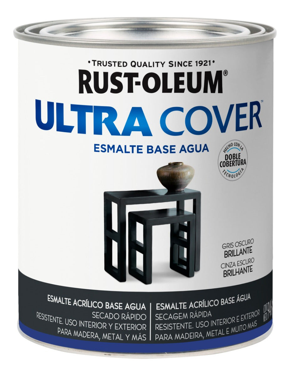 Pintura Esmalte Acrílico Base Agua Ultra Cover Brillante