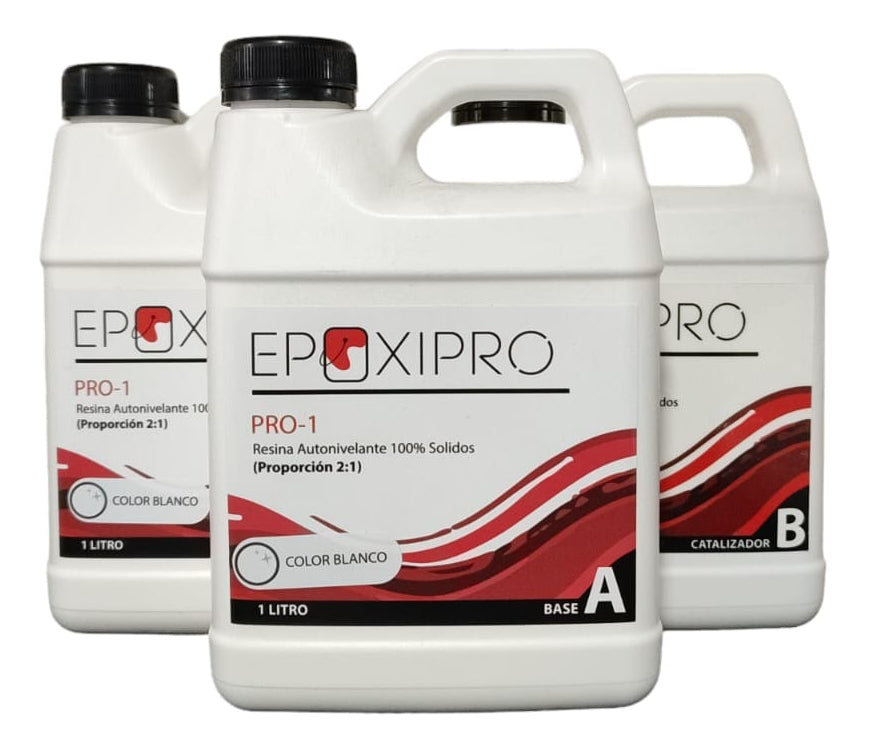 Resina Epóxica Pro-1 100% Solidos ( 3 L) - Epoxipro