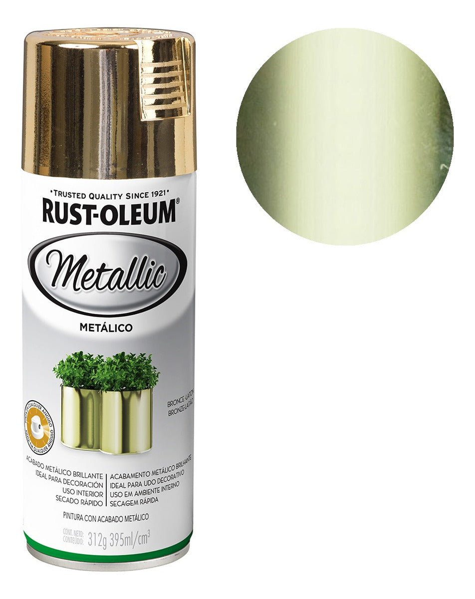 Pintura Metálica Decorativa Brillante (en Aerosol) Metallic