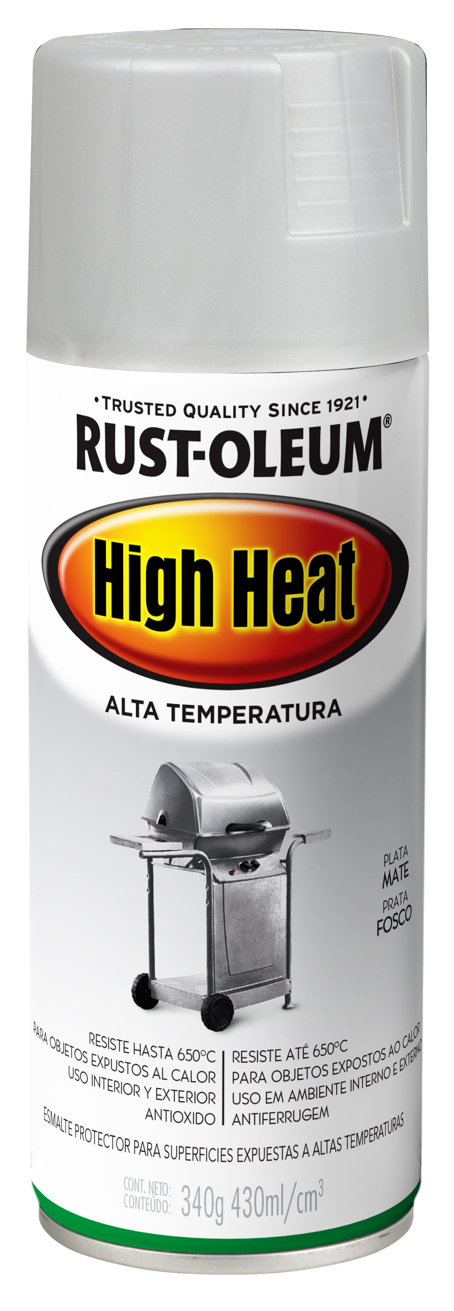 HIGH HEAT - Esmalte resistente a Alta Temperatura (aerosol y brochable)