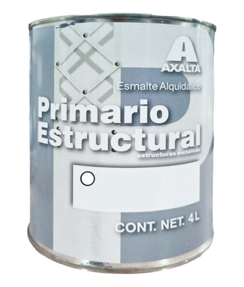 Primario Estructural Axalta Pintura Esmalte Blanco Galón 4 L