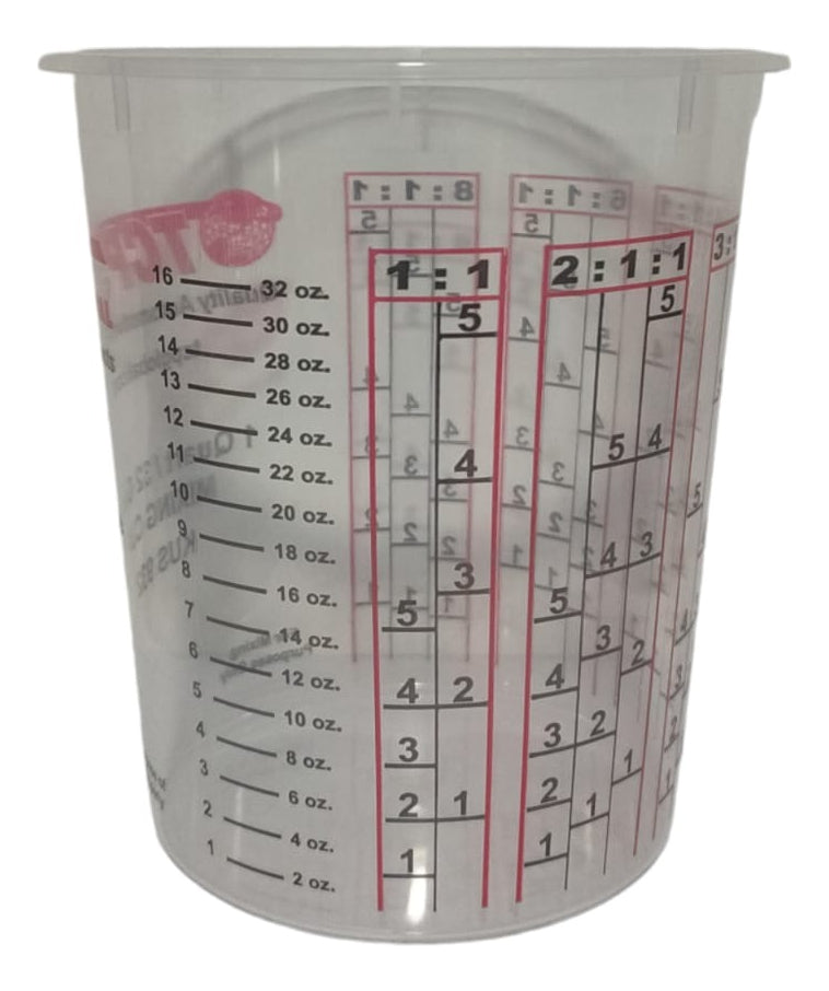 Vaso Medidor Graduado Para Mezclas (epóxico/resina) 946 Ml