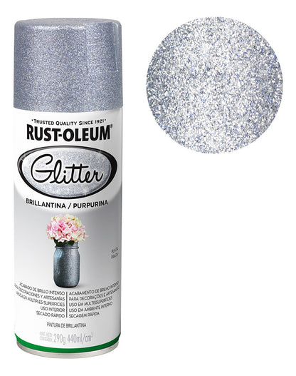 Pintura De Brillantina Aerosol. Glitter Destellos Brillantes