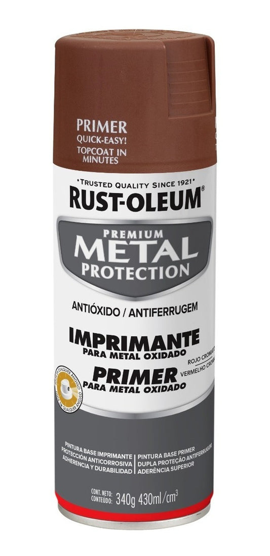 Primer Anticorrosivo Aerosol - Imprimante Para Metal Oxidado