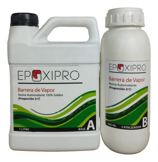 Kit Primer Epóxico Barrera De Vapor (1.5 L) - Epoxipro