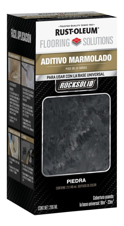 Pigmento / Aditivo De Color Marmolado Para Resina Rocksolid