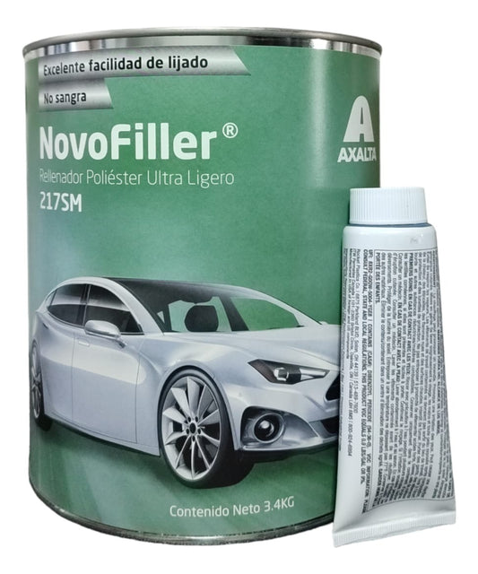 Kit Novofiller Rellenador Ultra Ligero + Catalizador -axalta