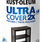 Pintura En Aerosol Ultra Cover 2x - Negro Semi Brillante