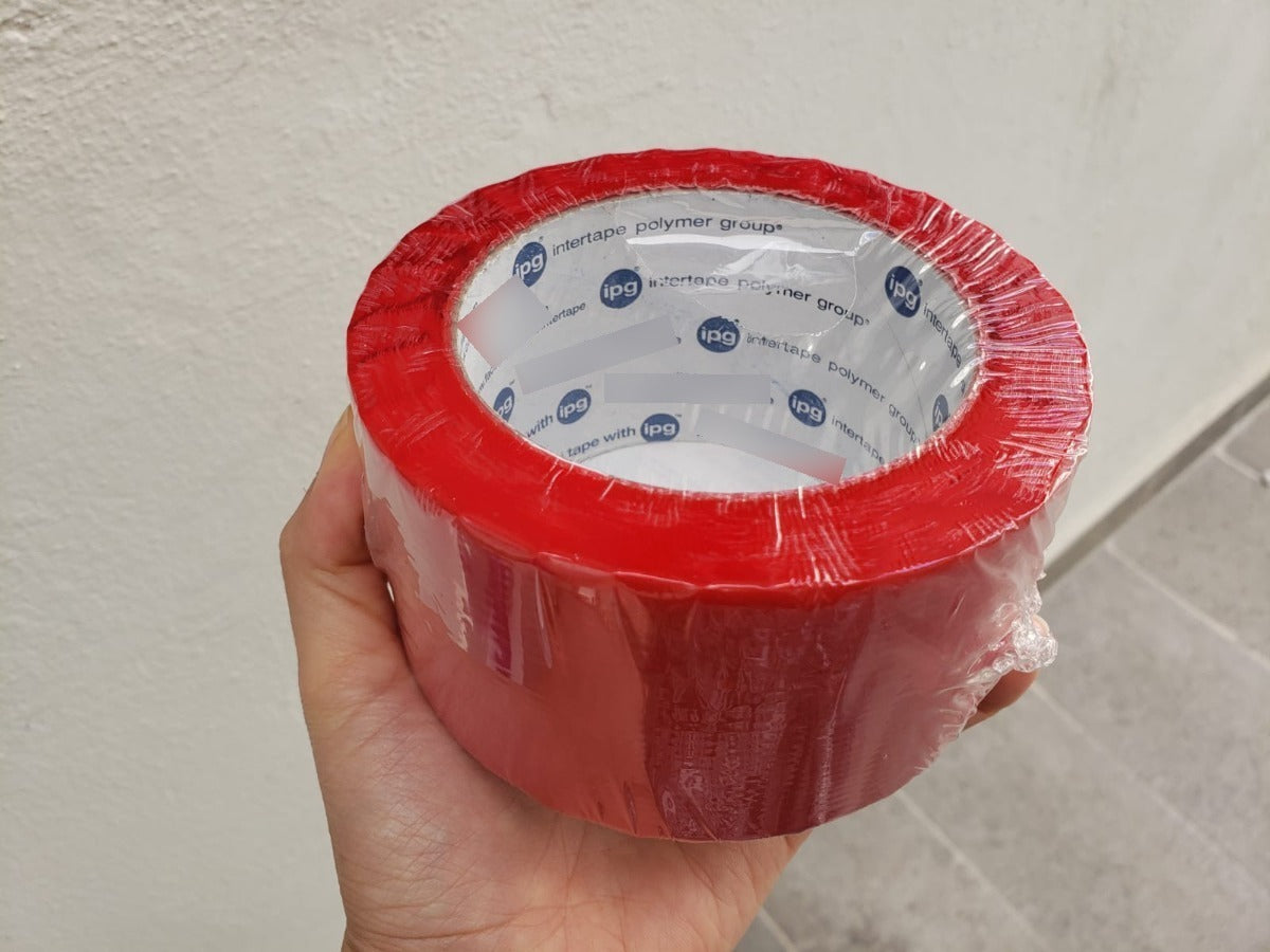 Cinta Roja Plastico Polietileno Para Resina Y Revestimientos