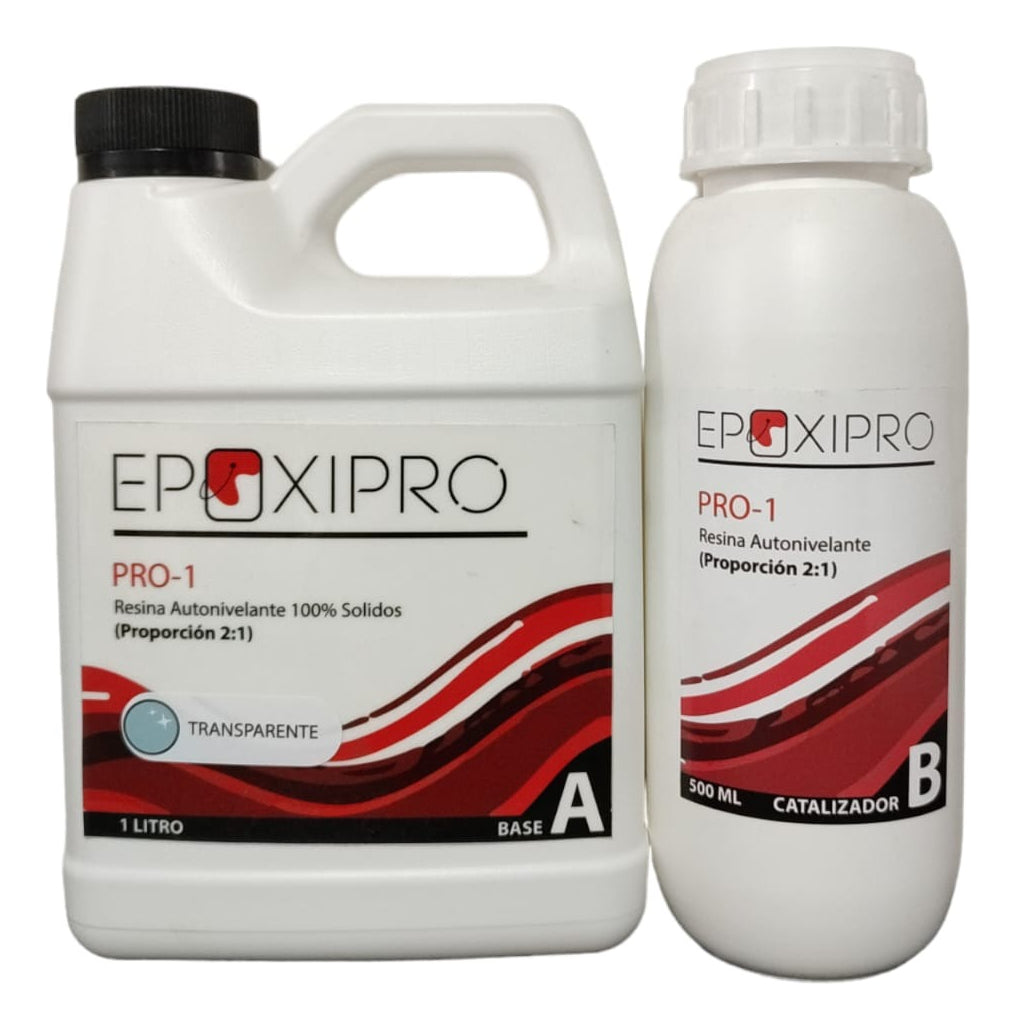 Kit Resina Epóxica Pro-1  100% Solidos ( 1.5 L) - Epoxipro