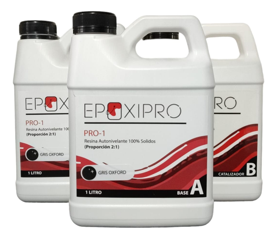 Resina Epóxica Pro-1  100% Solidos ( 3 L) - Epoxipro