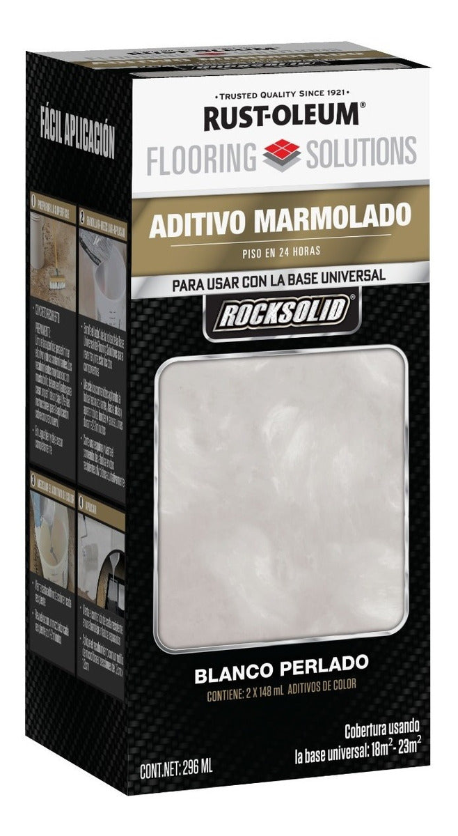 Pigmento / Aditivo De Color Marmolado Para Resina Rocksolid