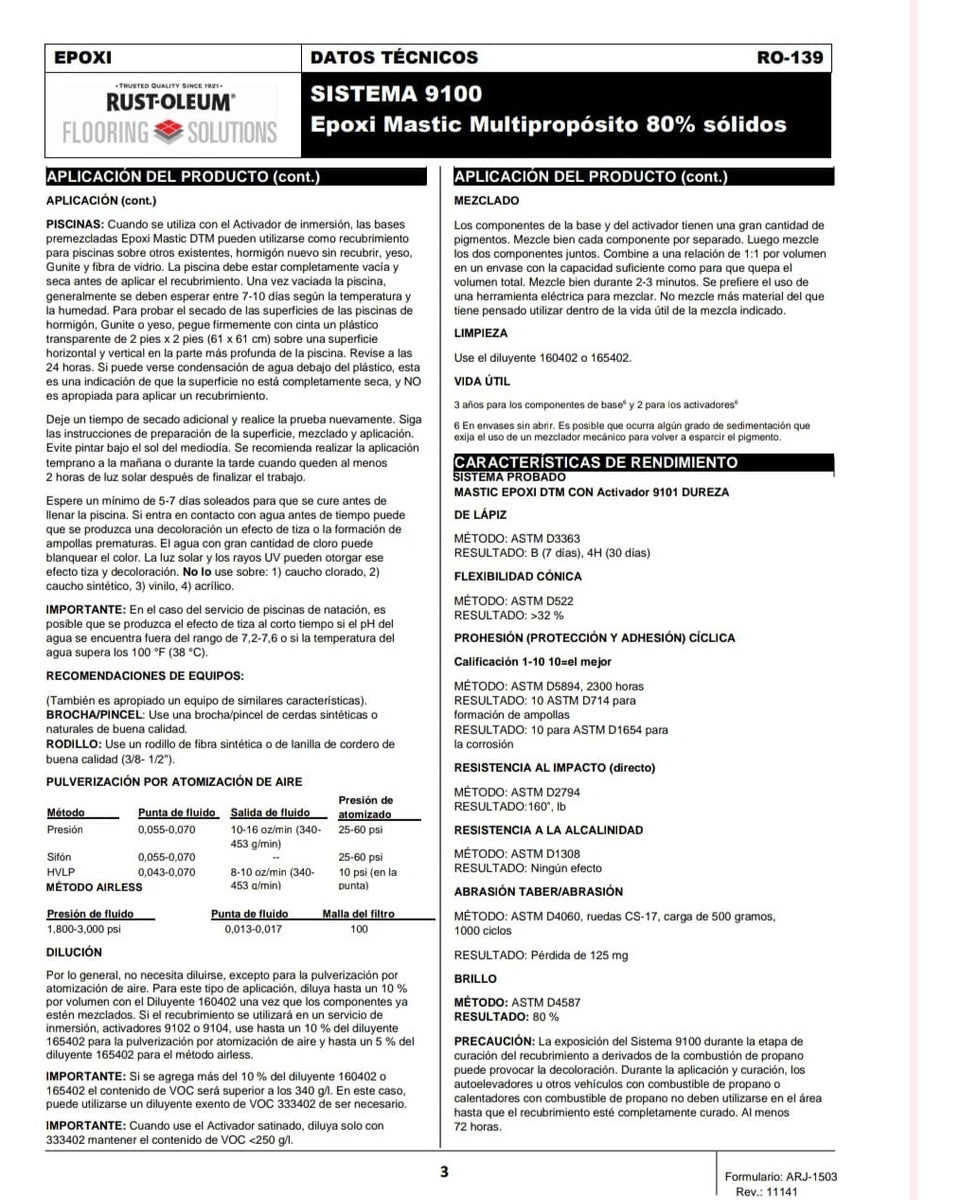 Base Transparente 9100 Dtm Epóxico Rust-oleum