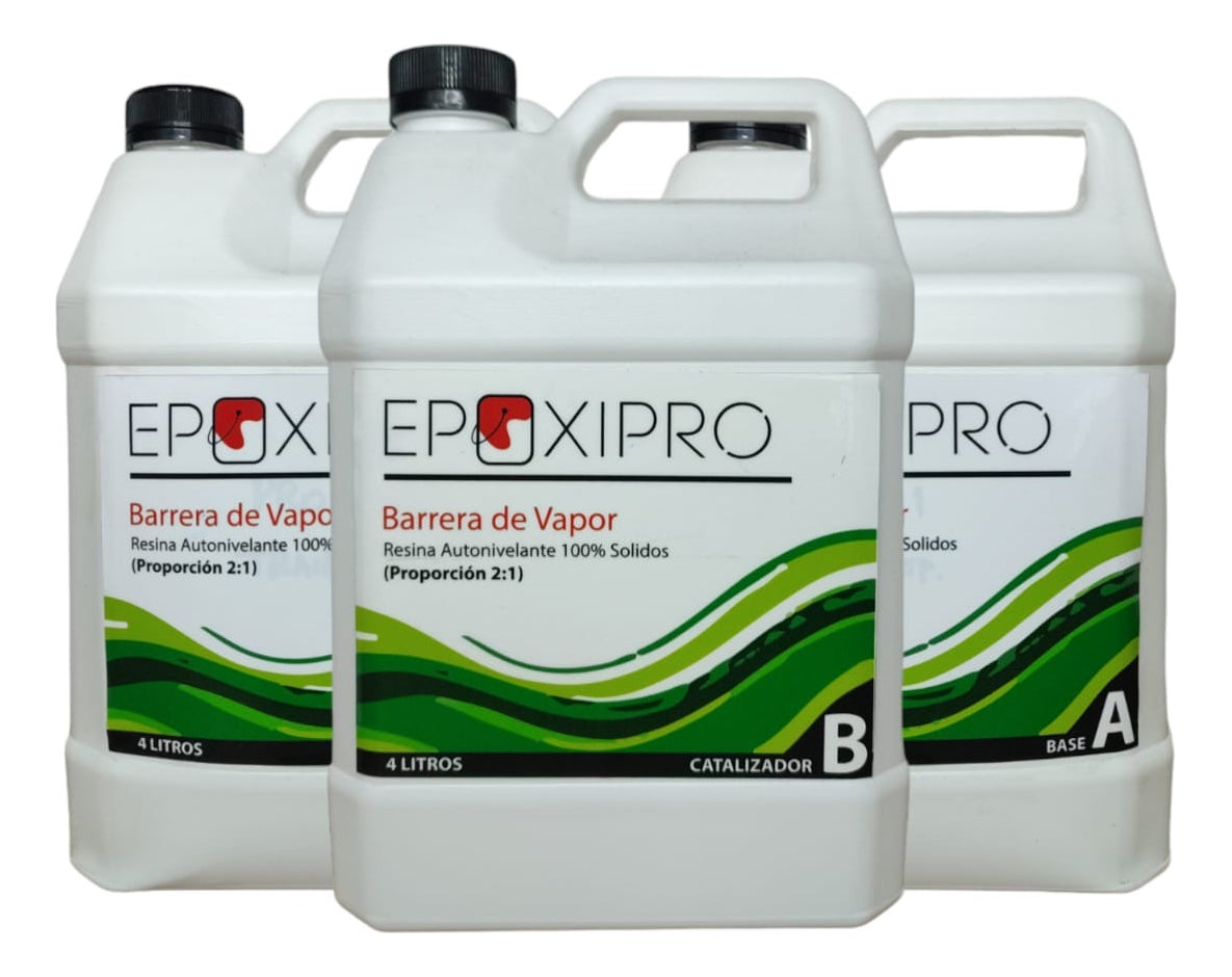 Kit Primer Epóxico Barrera De Vapor (12 L) - Epoxipro