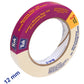 Cinta Masking Tape 12mm- Grado Profesional - Tuk 124 (50 M)