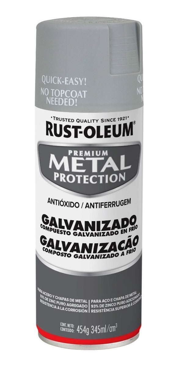 Aerosol Galvanizado En Frío (antióxido) - Metal Protection