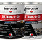 Sistema 9100 Epoxi Mastic Rust-oleum (kit Base + Activador)