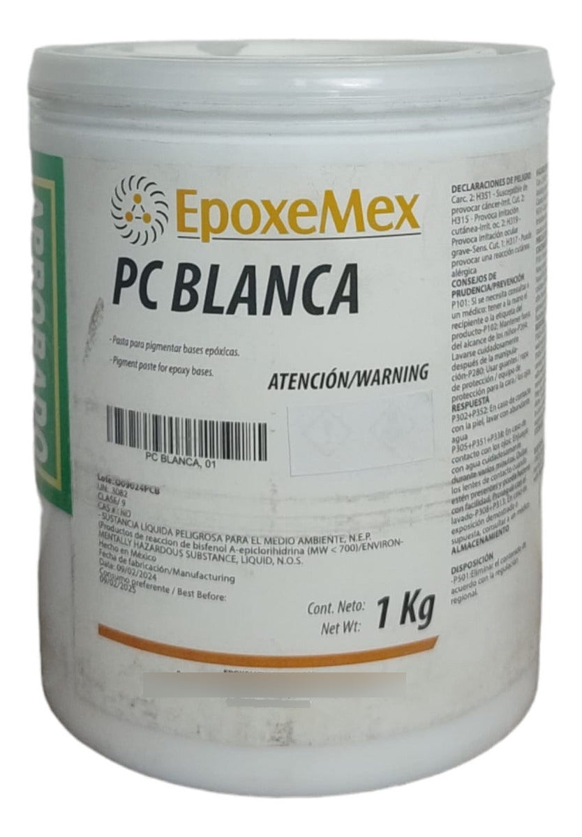 Pigmento En Pasta 1 Kg - Epoxemex