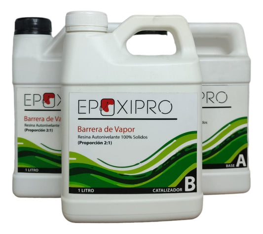 Kit Primer Epóxico Barrera De Vapor (3 L) - Epoxipro