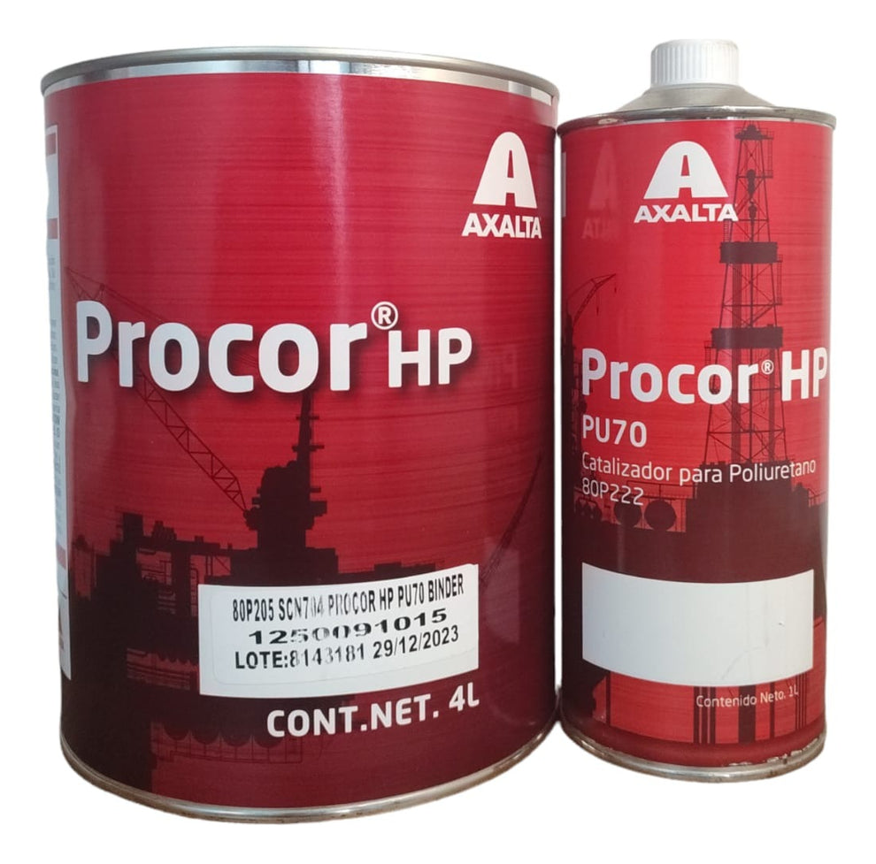 Procor Hp Poliuretano Pu70 + Catalizador (5 L)- Axalta – EPOXIPRO ...