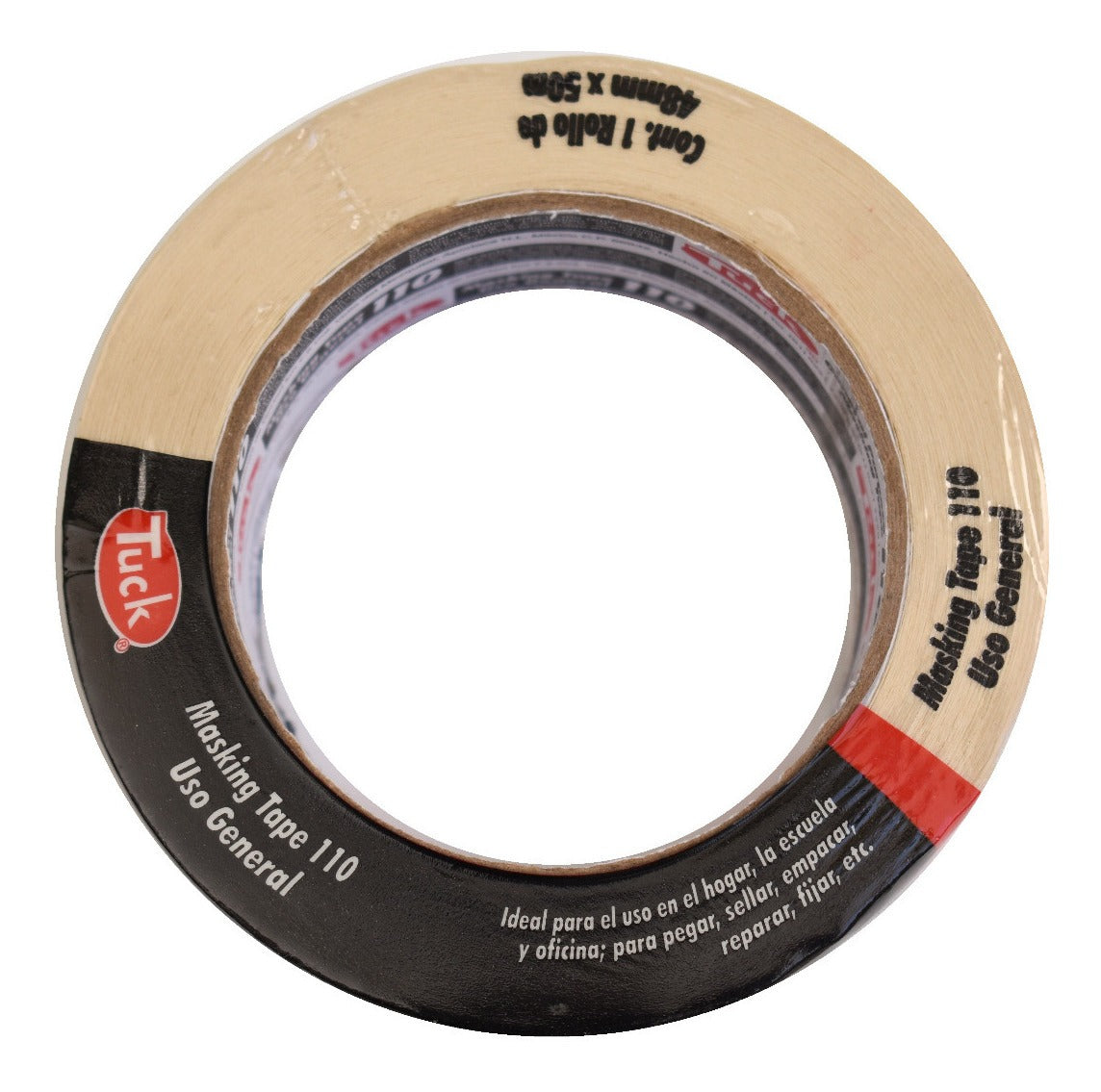 Cinta Masking Tape 48mm- Tuck 110 (50 M) Uso General