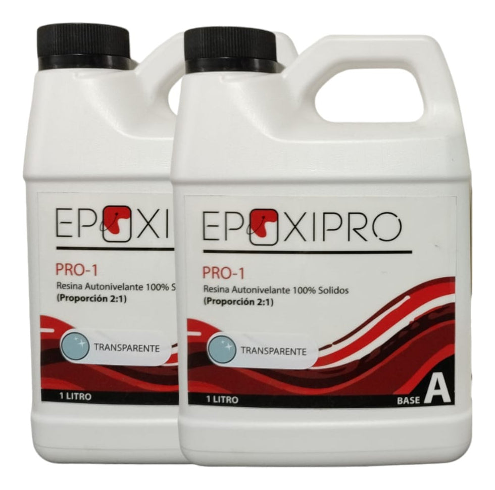 Resina Epóxica Pro-1  100% Solidos ( 3 L) - Epoxipro