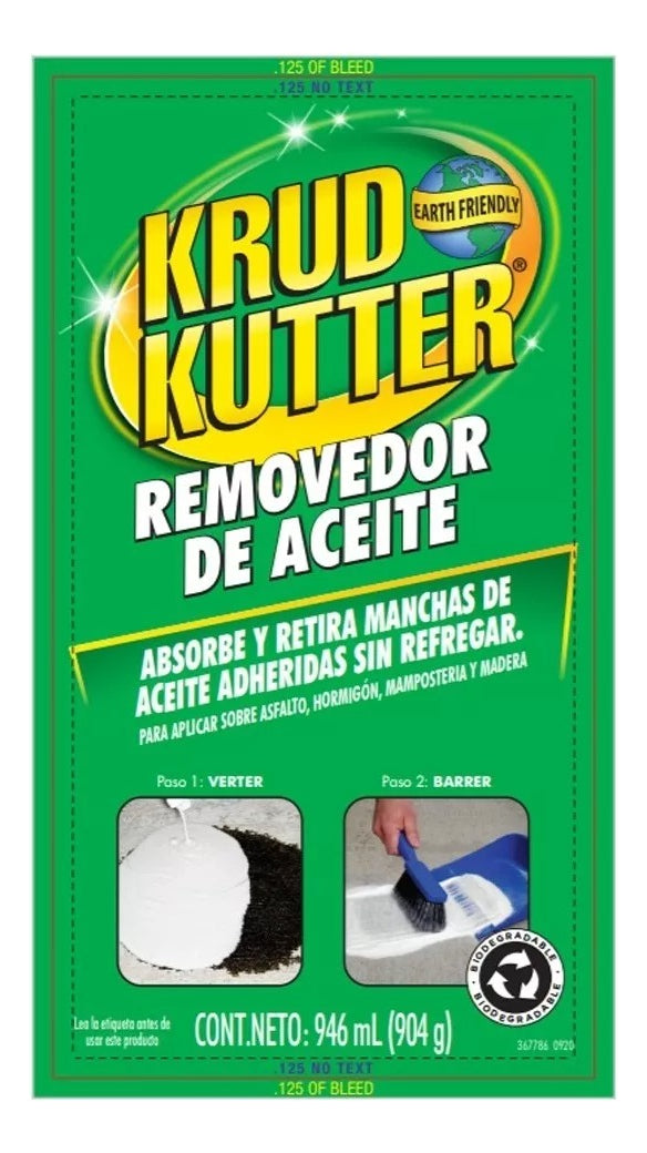 Removedor De Aceite Y Grasa - Krud Kutter - Elimina Manchas