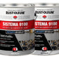 Sistema 9100 Epoxi Mastic Rust-oleum (kit Base + Activador)