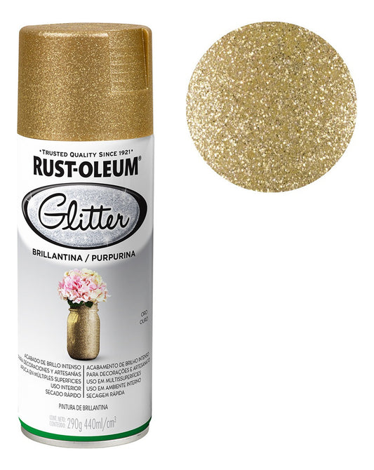 Pintura De Brillantina Aerosol. Glitter Destellos Brillantes