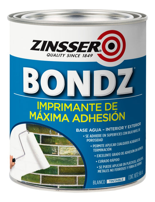 Zinsser Bondz Primer. Imprimante. Fondo De Máxima Adhesión.