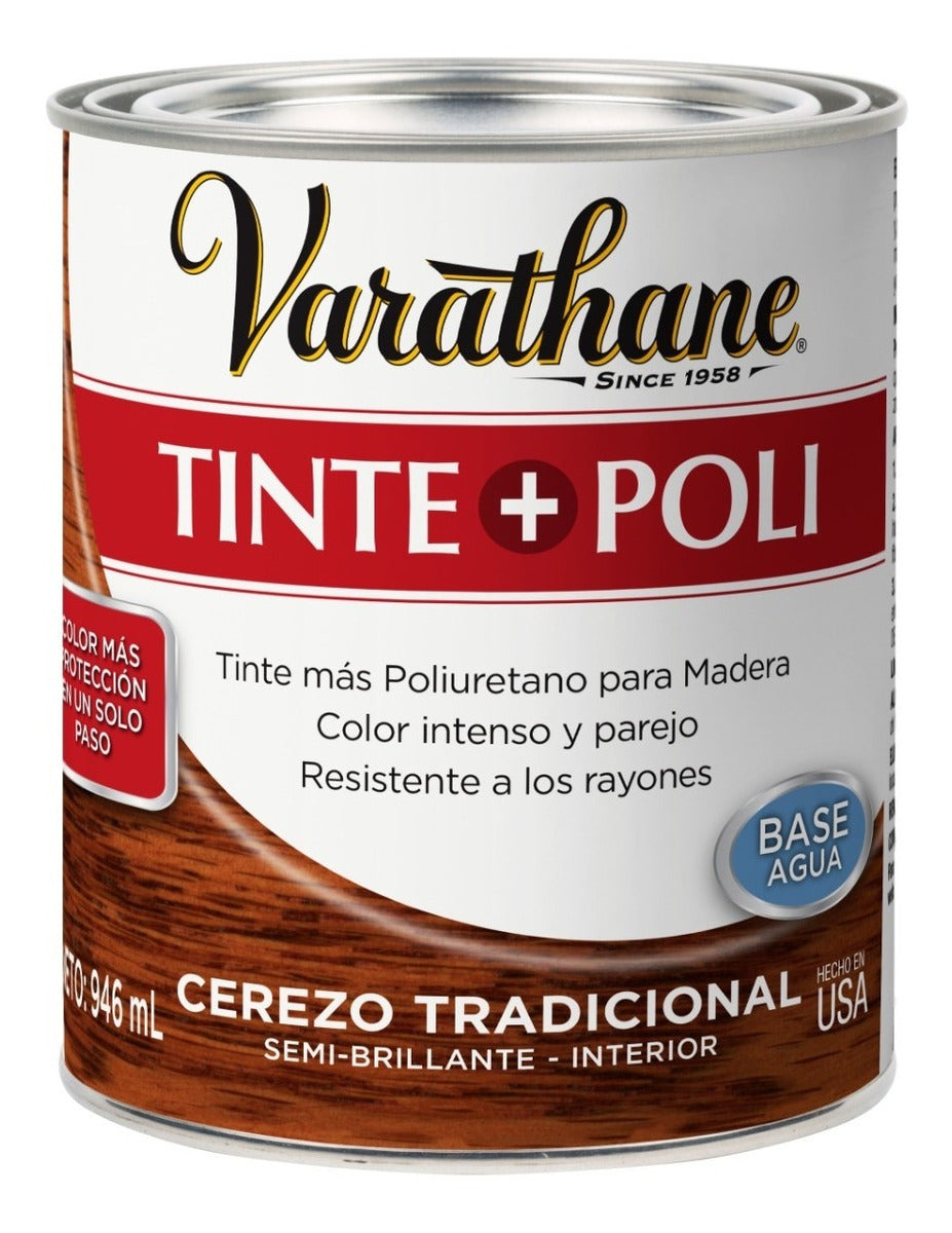 Tinte Para Madera + Poliuretano. Varathane (interior) 946 Ml