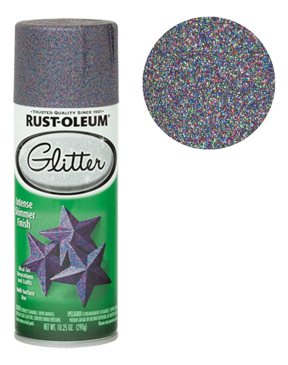 Pintura De Brillantina Aerosol. Glitter Destellos Brillantes