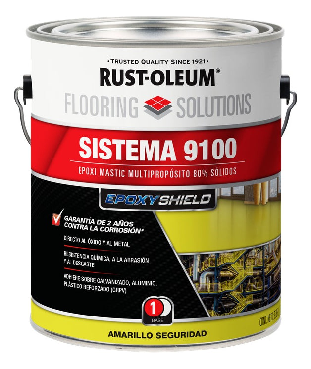 Sistema 9100 Epoxi Mastic Rust-oleum (kit Base + Activador)