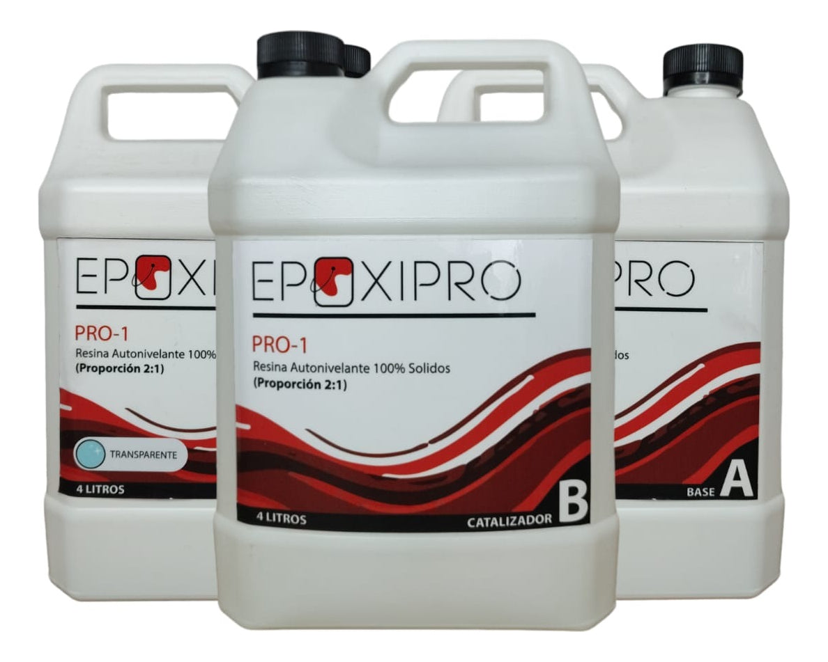 Resina Epóxica Pro-1  100% Solidos (12 L) - Epoxipro