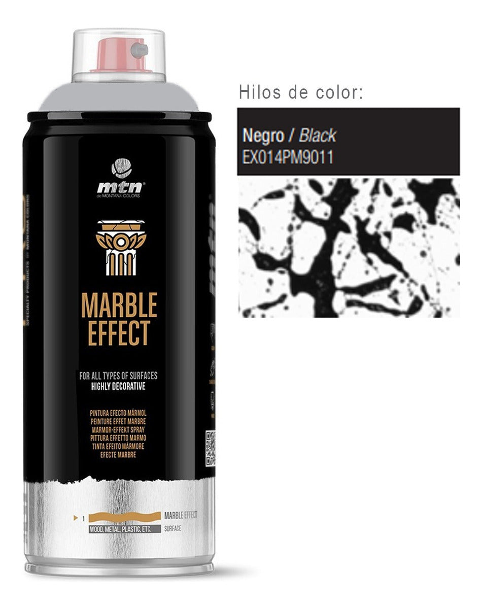 Pintura Aerosol Efecto Mármol. Montana Marble Effect Mtn Pro