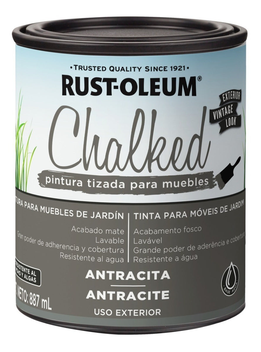 Pintura Chalked Exterior Base Agua - Acabado Tizado (mate)