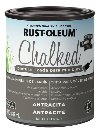 Pintura Chalked Exterior Base Agua - Acabado Tizado (mate)