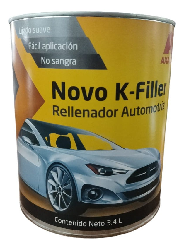 Kit Novo K-filler Rellenador Automotriz + Catalizador-axalta