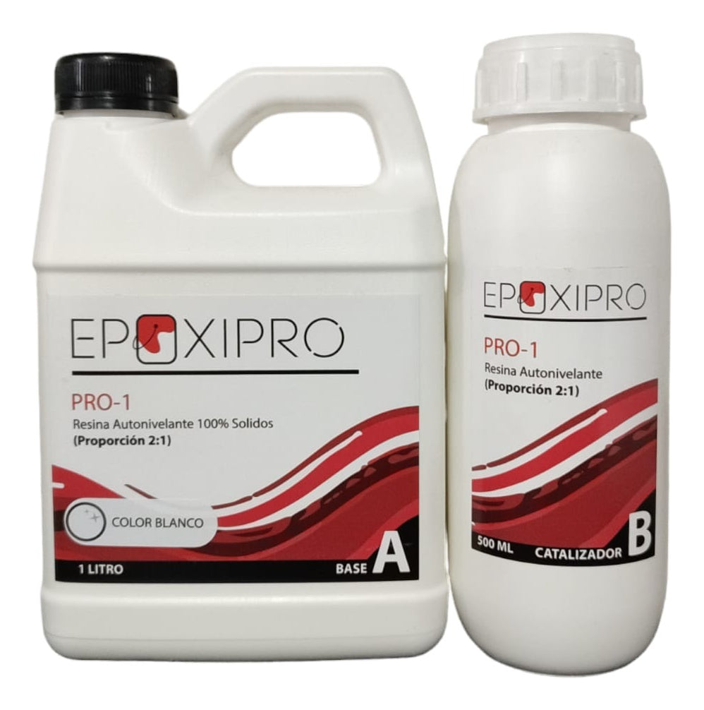 Kit Resina Epóxica Pro-1  100% Solidos ( 1.5 L) - Epoxipro