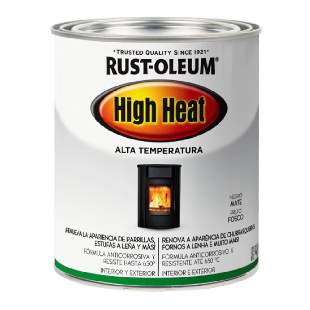 HIGH HEAT - Esmalte resistente a Alta Temperatura (aerosol y brochable)