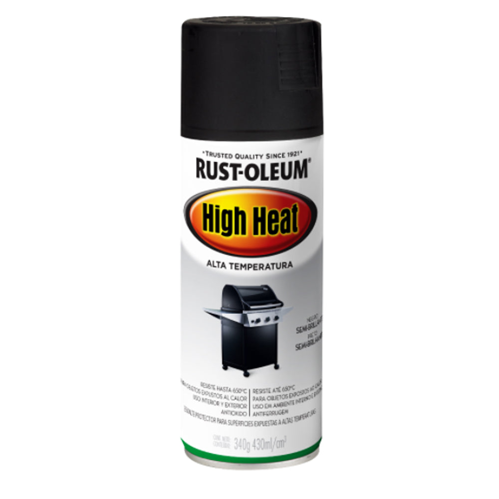 HIGH HEAT - Esmalte resistente a Alta Temperatura (aerosol y brochable)