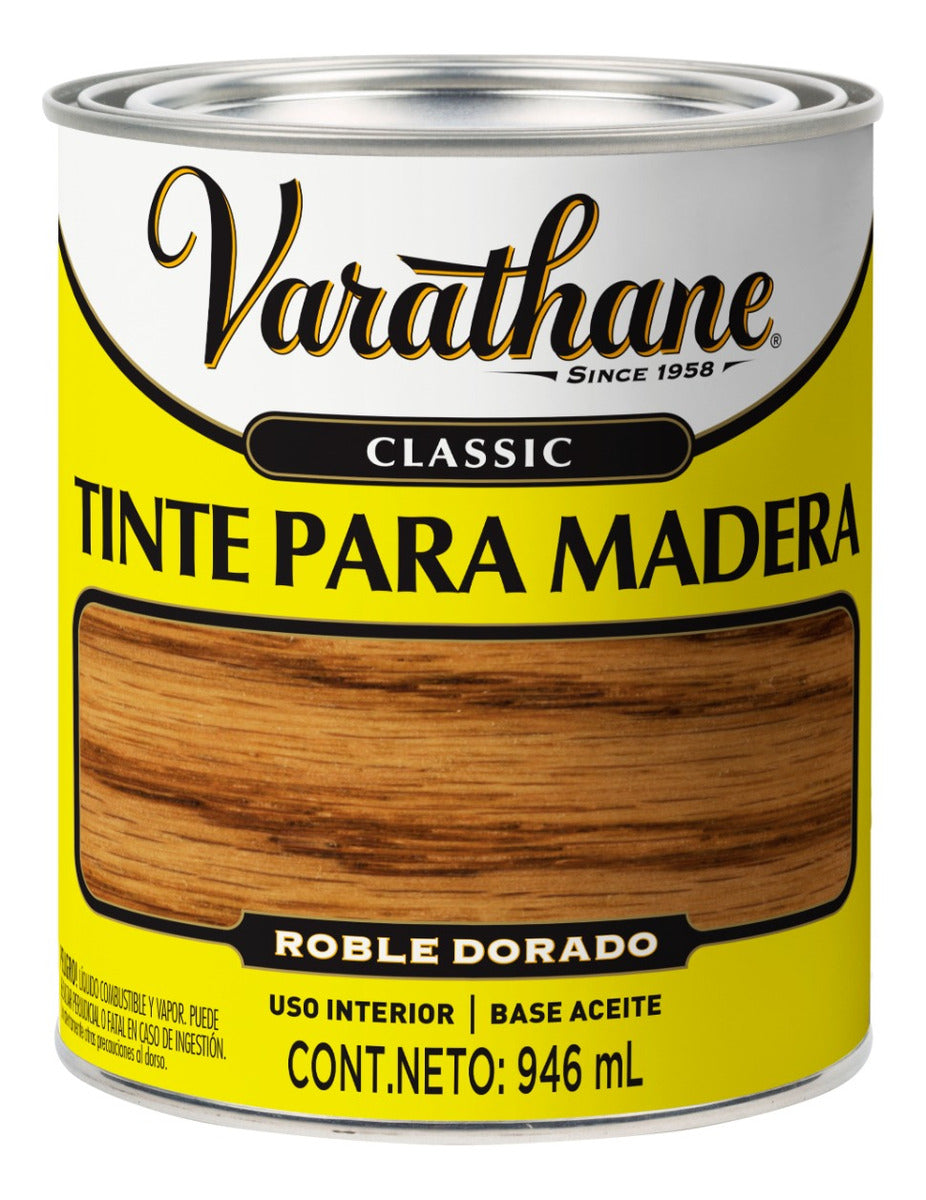 Tinte Para Madera Varathane Classic 946 Ml. Tono A Elegir...