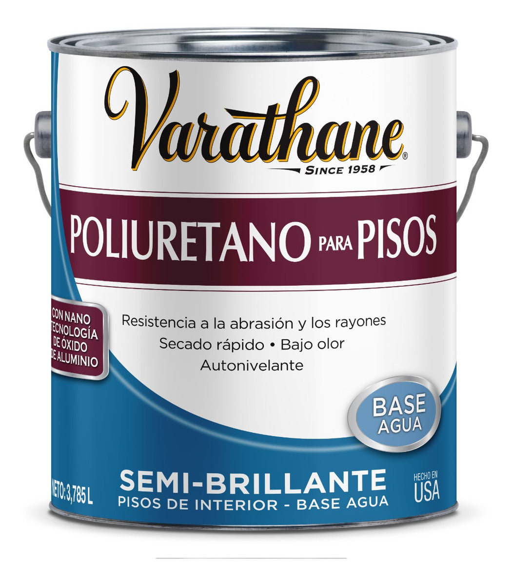 Varathane - Poliuretano Para Pisos De Interior 3.785 L